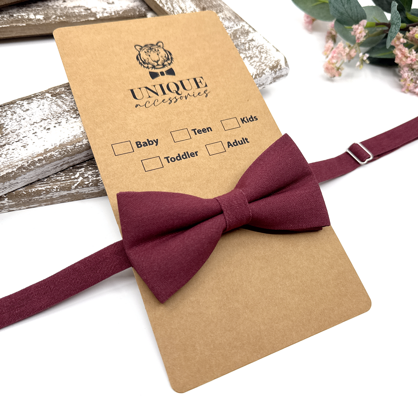 Burgundy Suspenders, Linen Suspender, Wedding Suspenders, Groomsmen Suspenders