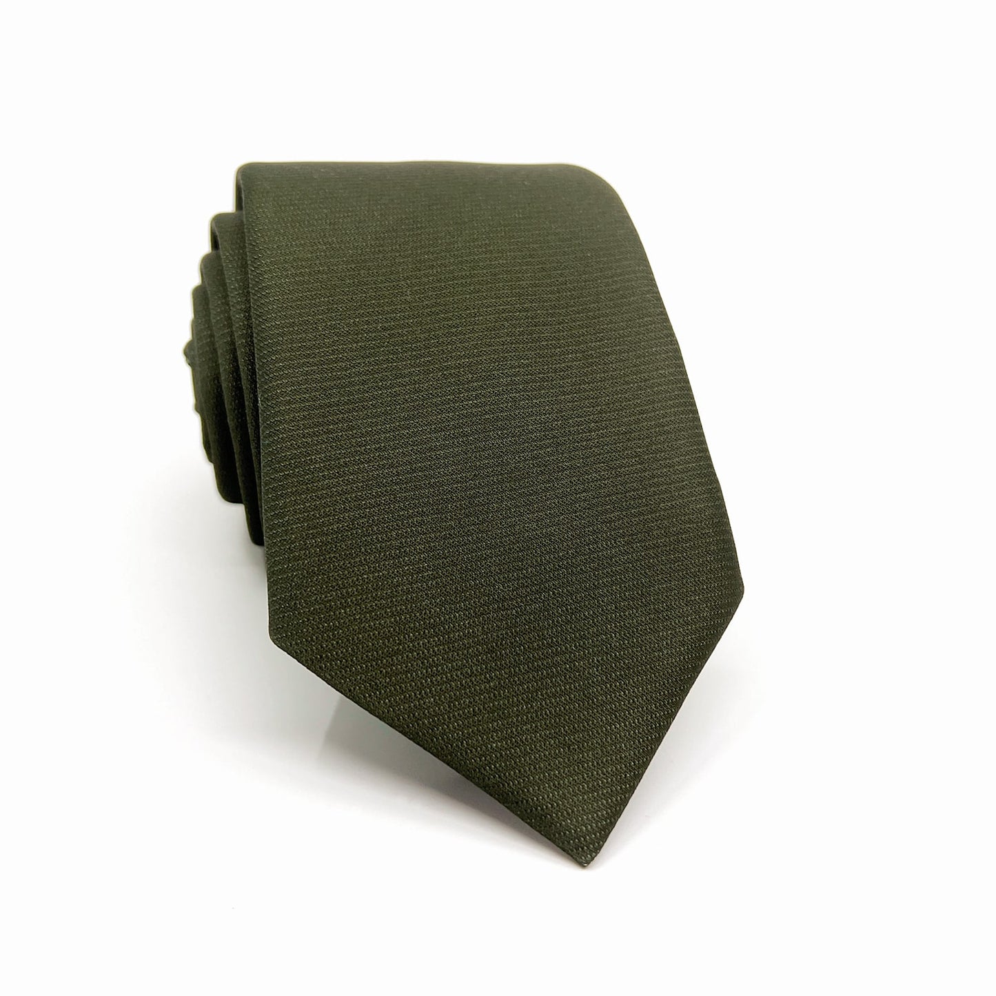 Olive Green Necktie, Wedding Neckties, Groom Necktie,