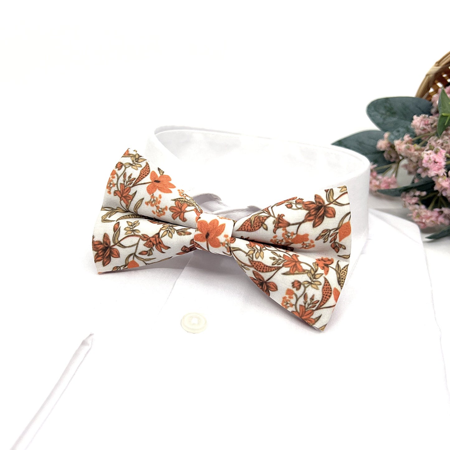 Floral Suspenders, Suspender Bowtie, Wedding Suspenders, Groomsmen Suspenders