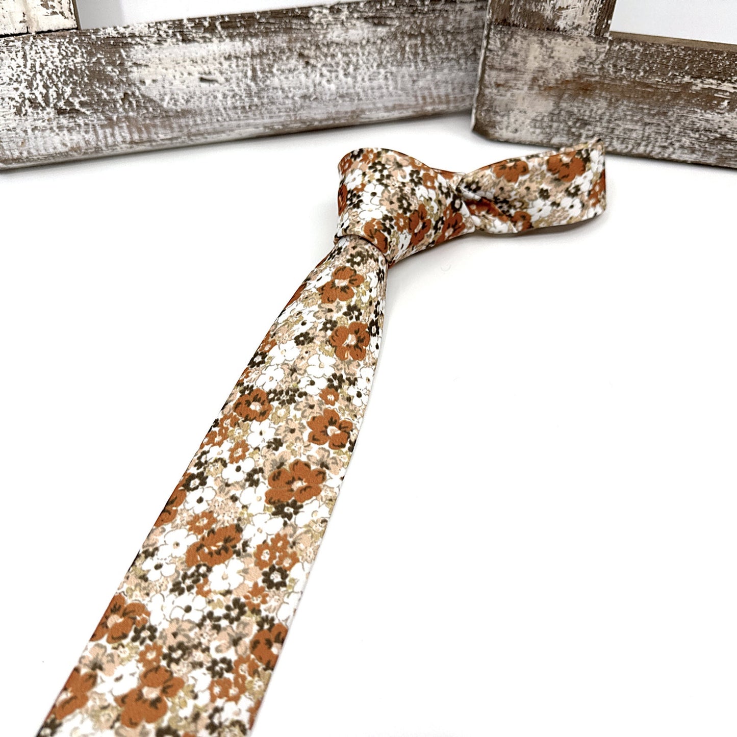 Floral Necktie, Floral Men Necktie, Wedding Floral Ties, Groom Floral Necktie