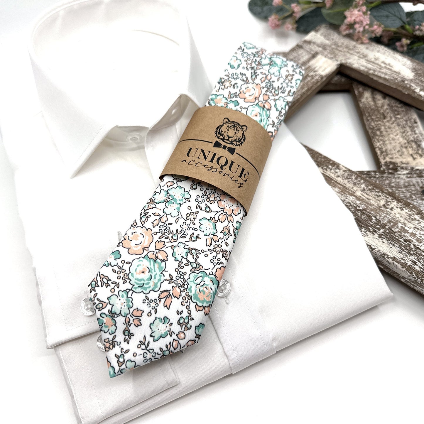 Men Necktie, Floral Necktie, Wedding Floral Ties, Groom Gift Tie, Weddings Tie