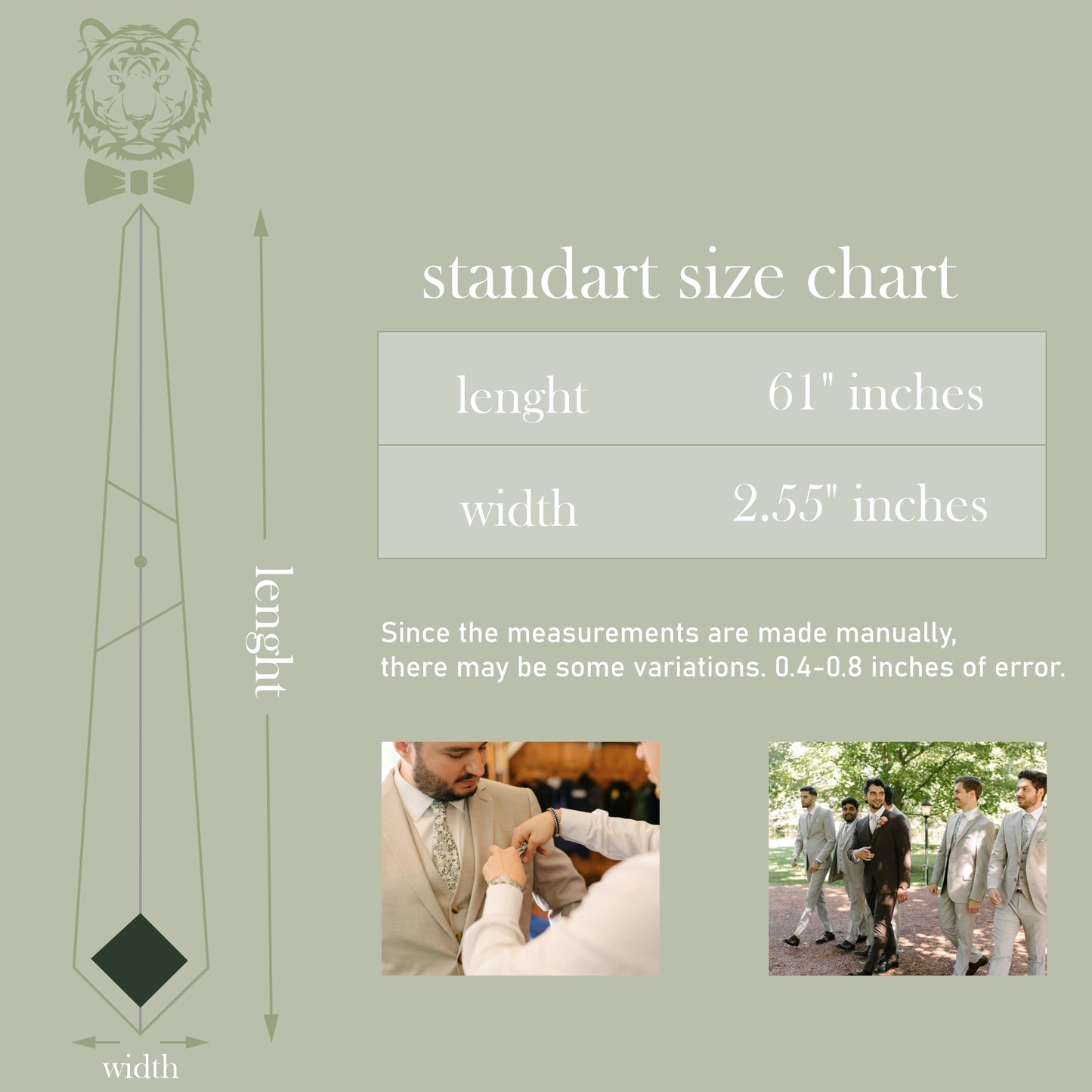 Brunt Orange Floral Tie Set – Fall Wedding Necktie & Pocket Square for Men