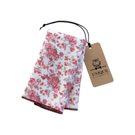 Dusty Rose Pink Floral Tie for Men