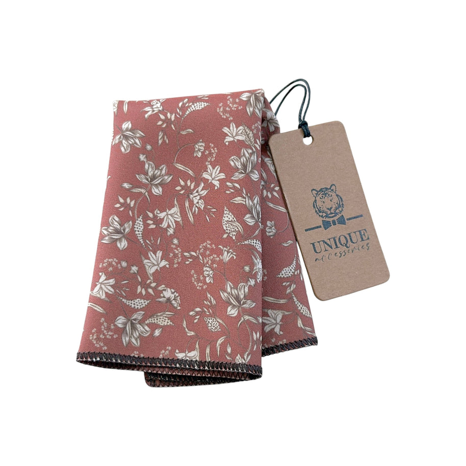 Copper Rust Floral Tie for Men