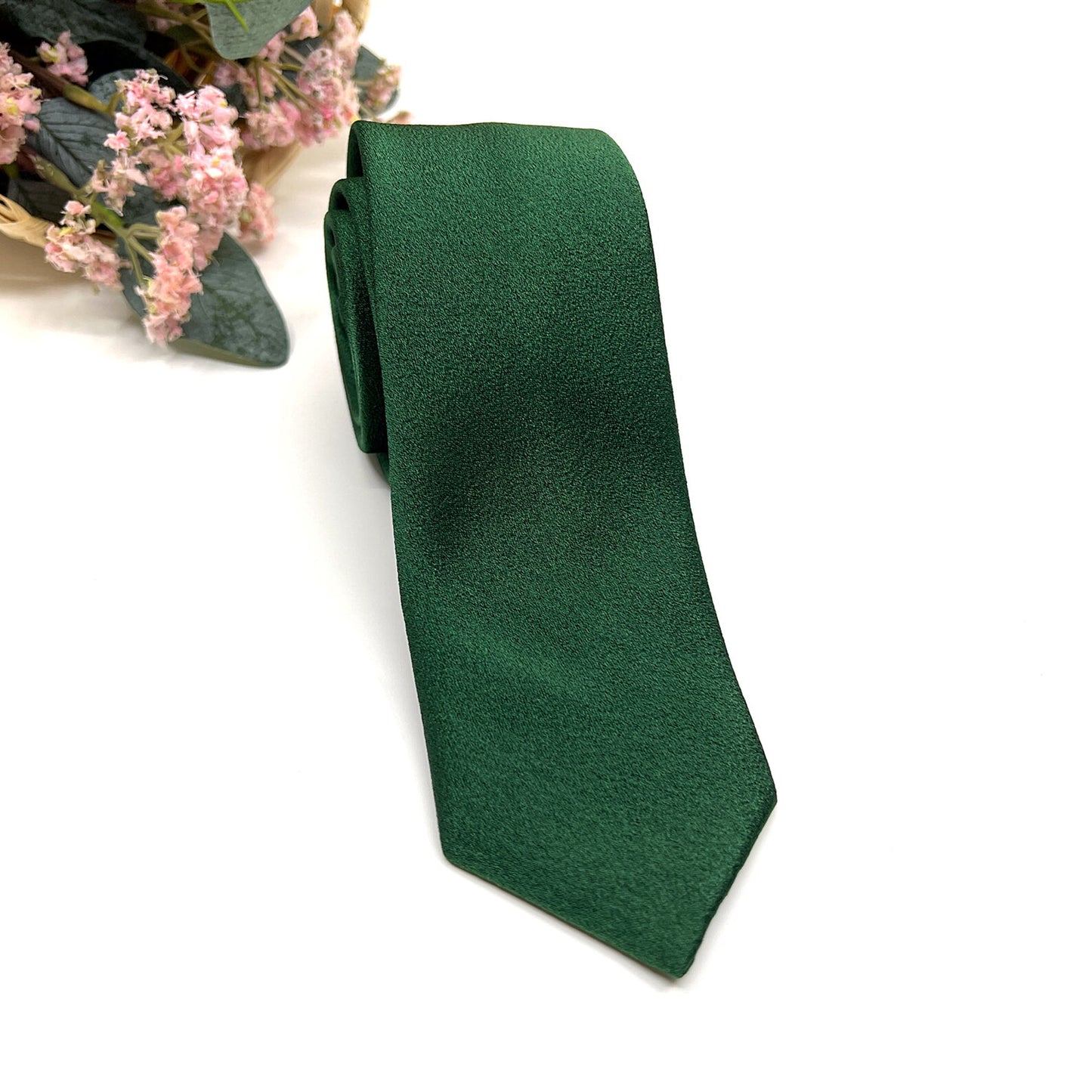 Emerald Green Men Necktie, Wedding tie, Groom Neckties, Wedding Necktie